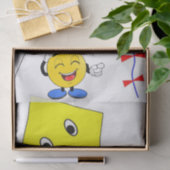Tissue Paper Yellow Kite Seidenpapier (Geschenk)