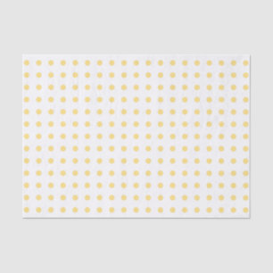 Tissue Paper Yellow Punkte Seidenpapier