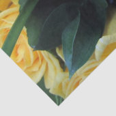 Tissue Paper Yellow Roses Seidenpapier (Detail)