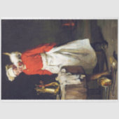 Tissue Paper zum Testen von Vintagen Koch Seidenpapier (Vorderseite)