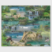 Tissue Paper zum Welttag der Feierlichkeiten Geschenkpapier (Flach)