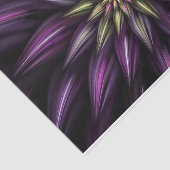 Tissue Paper zur Blume von lila Gold-Fraktal Seidenpapier (Ausschnitt)