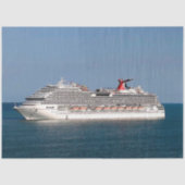 Tissue Paper zur Dekoupage von Carnival Cruise Lin Seidenpapier (Vorderseite)