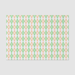 Tissue Paper zur Raute irischer Flaggen Seidenpapier