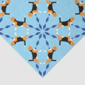 Tissue-Papier-Beagle-Hunde Seidenpapier (Ausschnitt)