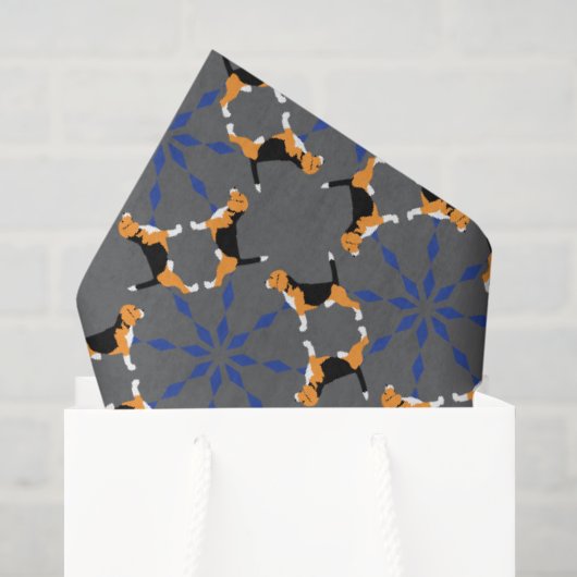 Tissue-Papier-Beagle-Hunde Seidenpapier (Geschenktüte)