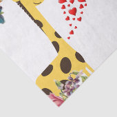 Tissue-Papier-Blumengiraffe Seidenpapier (Ausschnitt)
