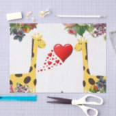 Tissue-Papier-Blumengiraffe Seidenpapier (Handwerk)