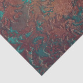 TISSUE-PAPIER - Damask Rust - Tissue Paper Seidenpapier (Ausschnitt)