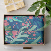Tissue-Papier in stilvoller Grafik Seidenpapier (Geschenk)