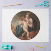 TISSUE PAPIER : KUPID STUNG BY A BIE : WEST : 1820 (Basteln)