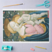 TISSUE PAPIER : MADONNA & KIND : VENEZIANO : 1461 (Basteln)