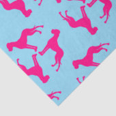 Tissue-Papier mit Doggen Seidenpapier (Ausschnitt)