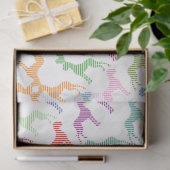 Tissue-Papier mit Doggen Seidenpapier (Geschenk)