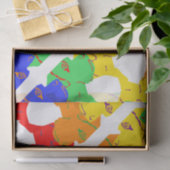 Tissue-Papier mit Doggen Seidenpapier (Geschenk)