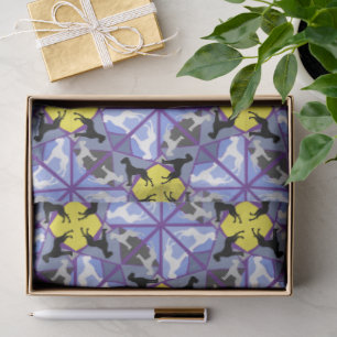 Tissue-Papier mit Doggen Seidenpapier