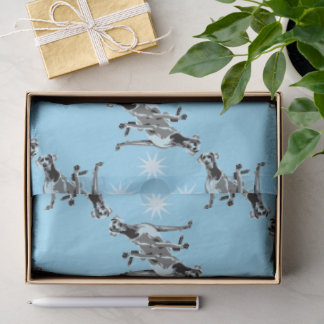 Tissue-Papier mit Doggen Seidenpapier