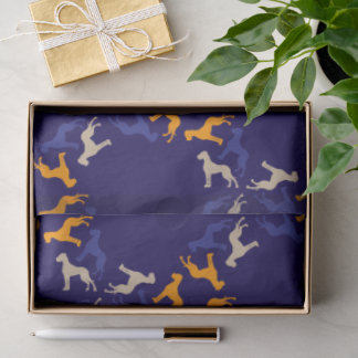 Tissue-Papier mit Doggen Seidenpapier