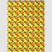 Tissue-Papier mit Doggen Seidenpapier (Vorderseite)