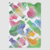 Tissue-Papier mit Doggen Seidenpapier (Vorderseite)