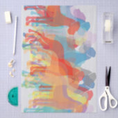 Tissue-Papier mit Doggen Seidenpapier (Handwerk)