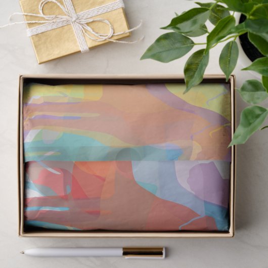 Tissue-Papier mit Doggen Seidenpapier (Geschenk)