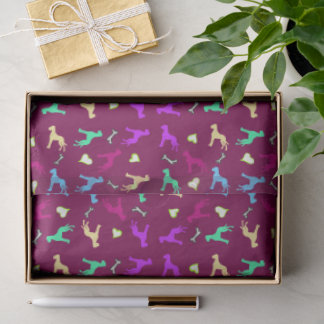 Tissue-Papier mit Doggen Seidenpapier
