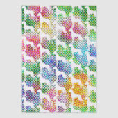 Tissue-Papier mit Doggen Seidenpapier (Vorderseite)