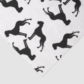 Tissue-Papier mit Doggen Seidenpapier (Ausschnitt)