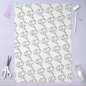 Tissue-Papier mit Doggen Seidenpapier (Basteln)
