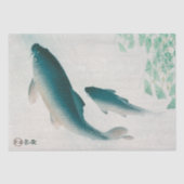 TISSUE PAPIER : OHARA KOSON : CARP/KOI 1926 (Vorderseite)