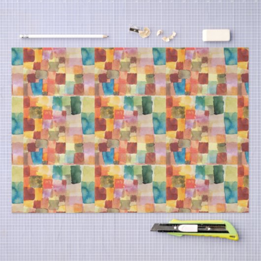 TISSUE PAPIER : PAUL KLEE : UNTITLED 1914 (Handwerk)