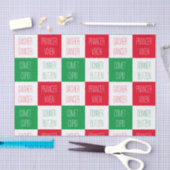 Tissue (REINDEES NAMES) Seidenpapier (Handwerk)