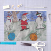 Tissue & Snowmen Seidenpapier (Handwerk)