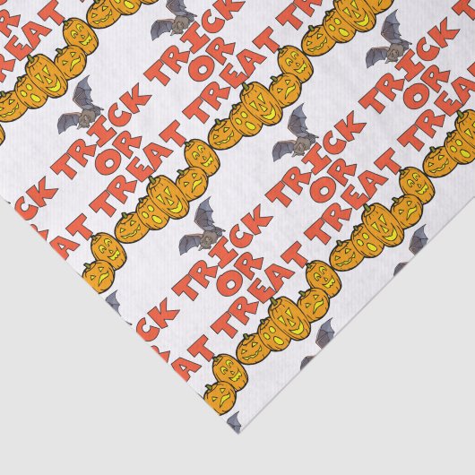 Tissue Trick oder Treatment Seidenpapier (Ausschnitt)