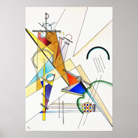 Tissue, W. Kandinsky Poster (Vorne)