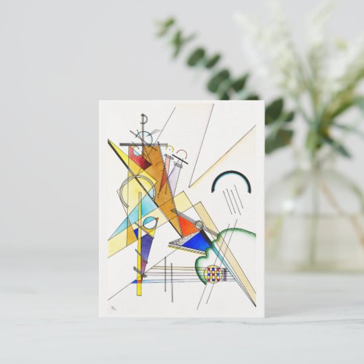 Tissue, W. Kandinsky Postkarte (Stehend Vorderseite)