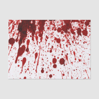 Tissue Wrapping Blood Spritzer Vampire Gothi Seidenpapier