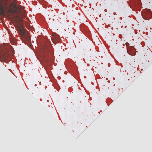 Tissue Wrapping Blood Spritzer Vampire Gothi Seidenpapier (Ausschnitt)
