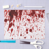 Tissue Wrapping Blood Spritzer Vampire Gothi Seidenpapier (Handwerk)