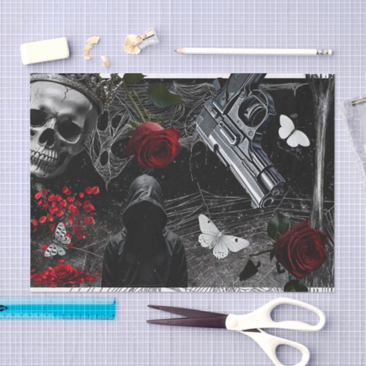 Tissue Wrapping Haunting Adeline Zade Meadow Seidenpapier (Handwerk)