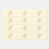 Tissue Wrapping Paper Happy Tears Geschenkpapier Set (Vorderseite 2)