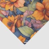 Tissuepapier Flower hat Monkey see monkey do Seidenpapier (Detail)