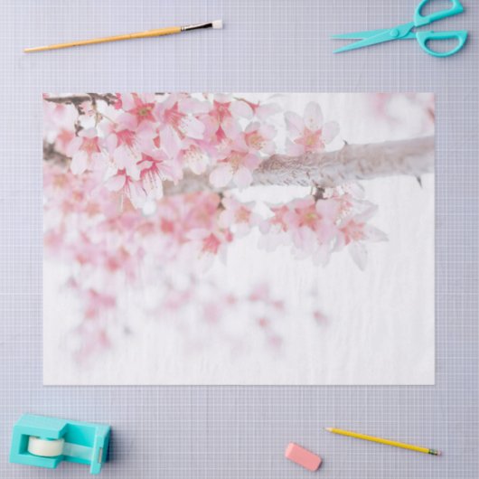 TISSUPAPIER : CHERRY BLOSSOM SEIDENPAPIER (Basteln)