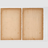 TISSUPAPIER : DÉCOUPAGE ; ALTES PAPIER (Vorderseite)