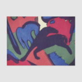 TISSUPAPIER FRANZ MARC PORSES SEIDENPAPIER (Vorderseite)