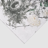 TISSUPAPIER MIT ANGEL UND BIRD SEIDENPAPIER (Ausschnitt)