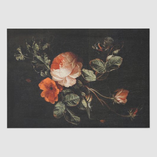 TISSUPAPIER : NOCH LEBEN : ELIAS VAN DEN BROEK SEIDENPAPIER (Vorderseite)