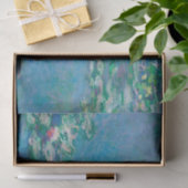 TISSUPAPIER:WASSERLILIEN: MONET SEIDENPAPIER (Geschenk)