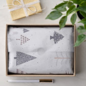 TISSUPAPIER : WEIHNACHTBÄUME SEIDENPAPIER (Geschenk)